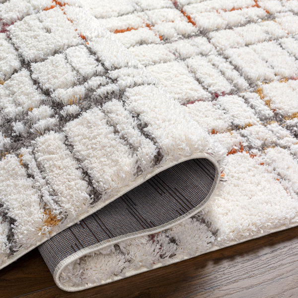 Trent Austin Design® Ostler Abstract Machine Woven Polyester Area Rug